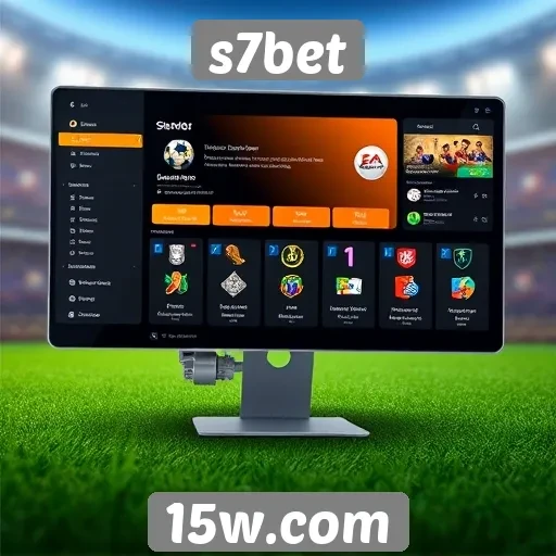 interface do usuário do s7bet é intuitiva